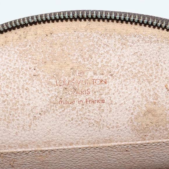LOUIS VUITTON Monogram Trousse Demi Ronde Cosmetic Pouch M47520 LV Auth 89922 - Picture 9 of 16